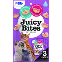 Inaba Cat Juicy Bites Shrimp & Seafood mix 3 x 11,3 gram